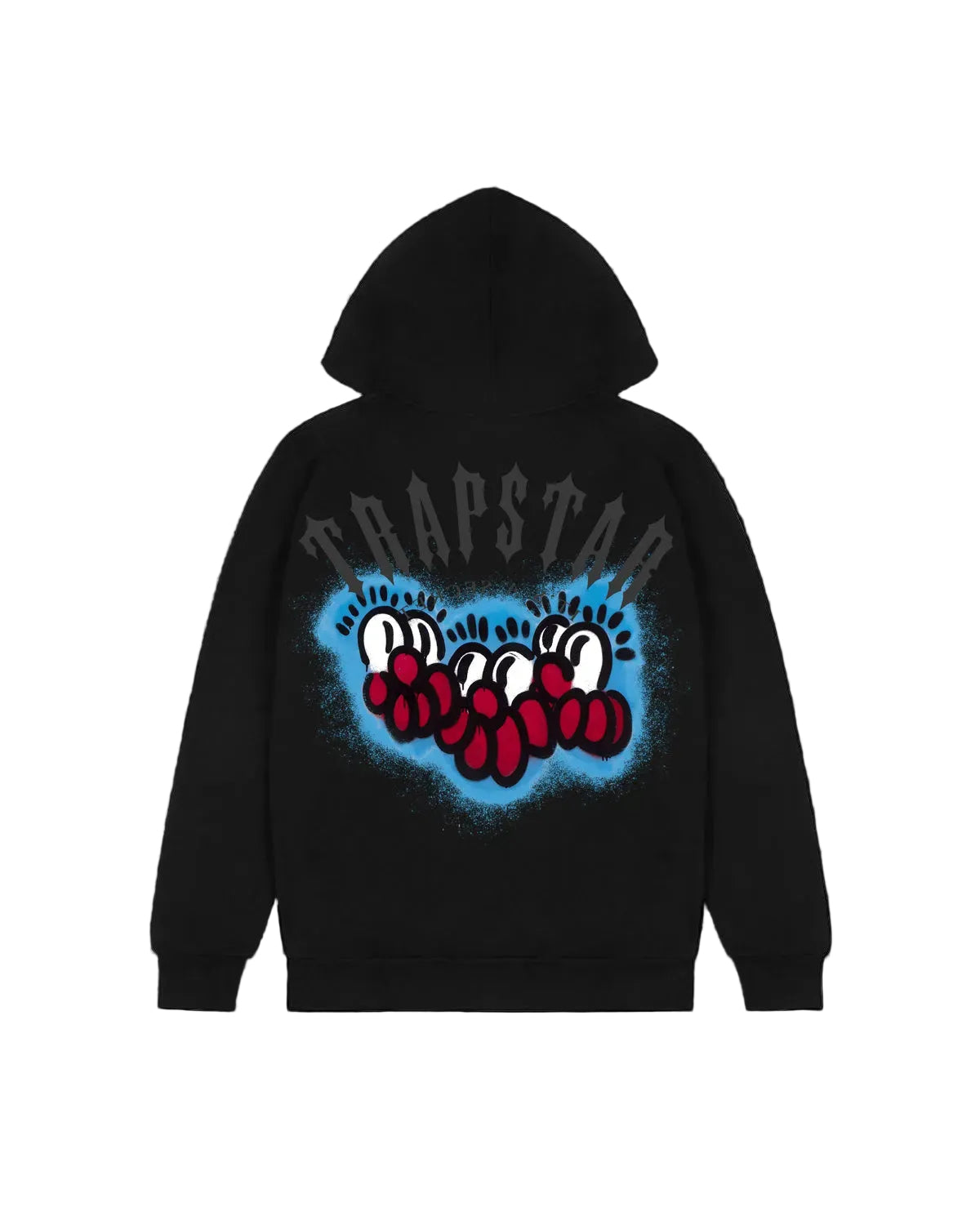 Trapstar x Slawn Graffiti Hoodie – Black